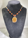 Agate caramel colored